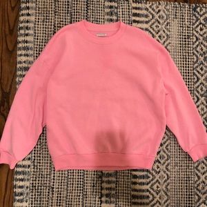American eagle pink crew neck